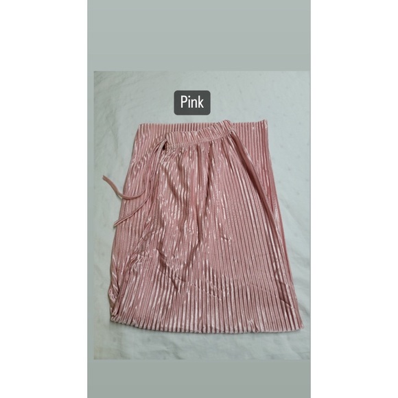 Loungewear Culotte wide leg pleated pants - Picture 6 of 13